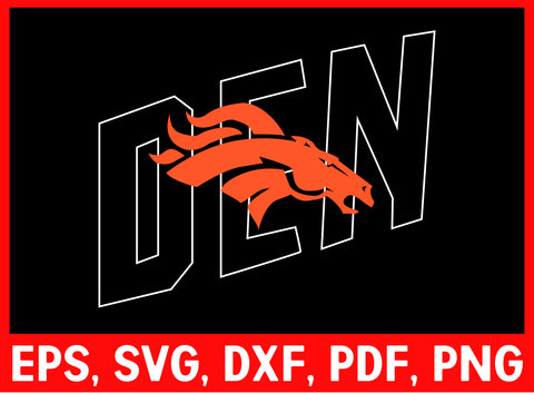 Denver Broncos Svg, Broncos Svg, Denver Broncos Logo, Denver Broncos Clipart, Football SVG bundle, Svg File for cricut, Nfl Svg