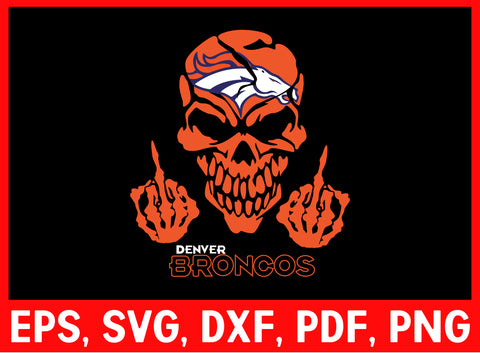 Denver Broncos Svg, Denver Broncos NFL Svg, NFL Teams Svg, Sports Svg, American Football, Sports, Cricut, svg, cut files