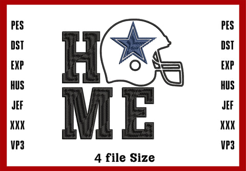 Home Dallas Cowboys Embroidery Design, Dallas Cowboys NFL football embroidery, Machine Embroidery Design, 4 File sizes- Instant Download & PDF File