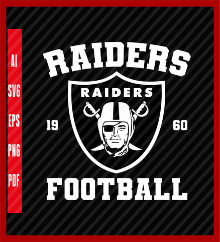 Raiders Logo T Shirt Silhouette NFL SVG T-Shirt, Bills svg, Svg File for cricut, Nfl Svg PNG EPS DXF Cut File for Cricut Digital Download