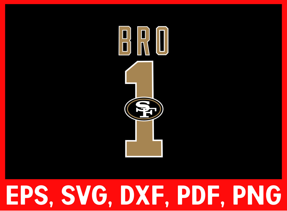 San Francisco 49ers Logo Silhouette NFL SVG Cut File for Cricut Digita ...