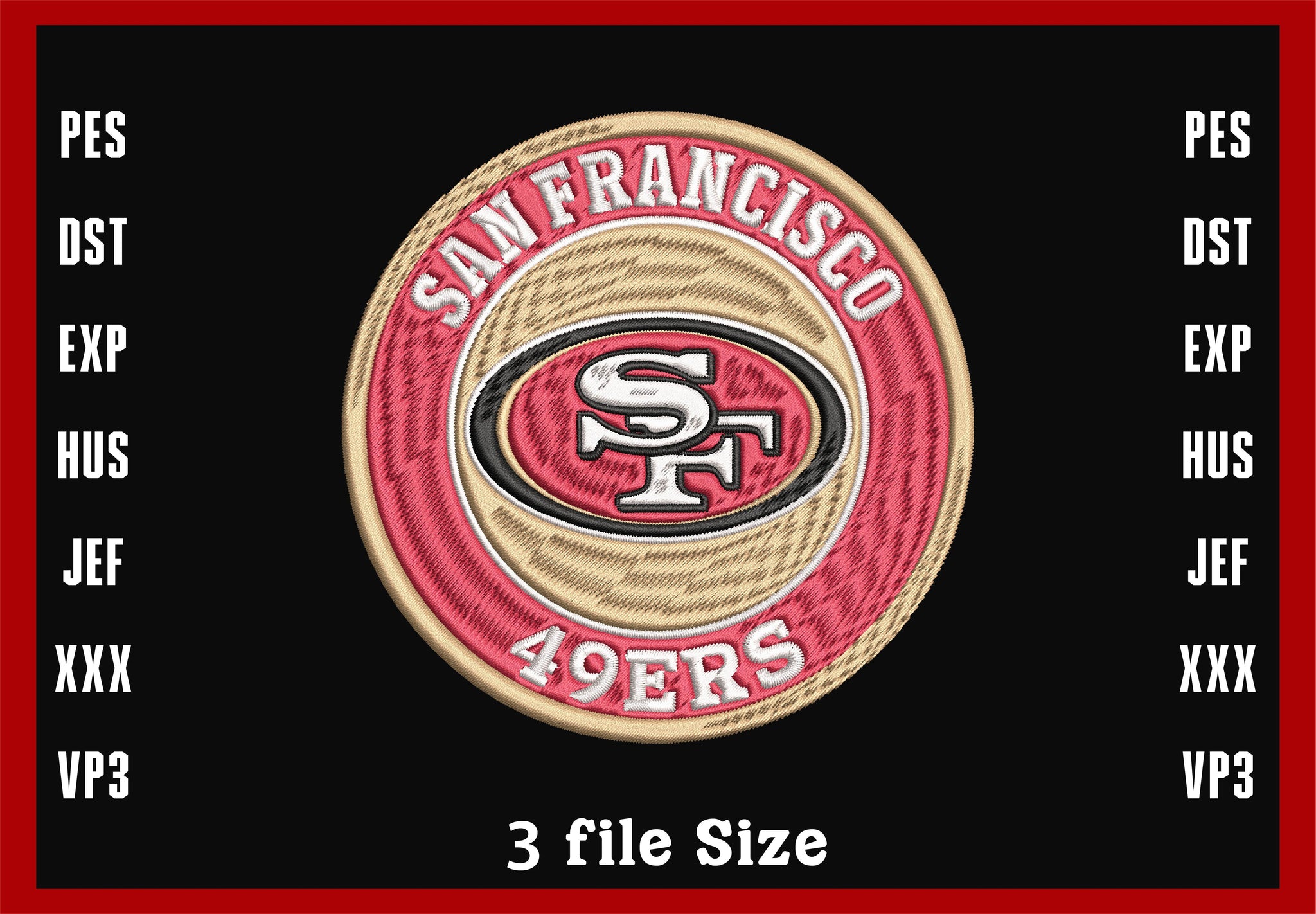 Patch San Francisco 49ers Toppa Ricamata Da Stirare San Francisco Patch San Francisco 49ers Toppa Ricamata Da Stirare San Francisco