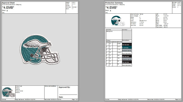 Philadelphia Eagles Helmet Embroidery, NFL football embroidery, Machine Embroidery Design, 4 File sizes- Instant Download & PDF File