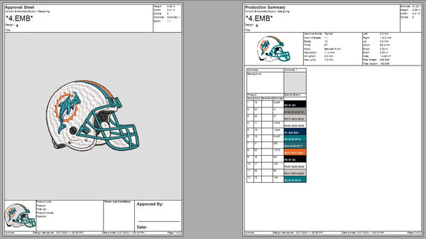 Miami Dolphins Logo Embroidery, NFL football embroidery, Machine Embroidery Design, 4 File sizes- Instant Download & PDF File