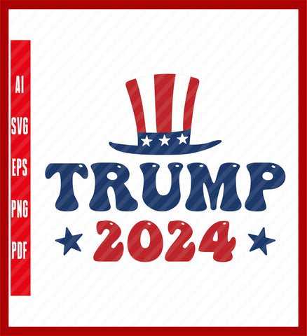 Trump 2024 bundle svg, Stand with Trump svg, Trump take America back svg, Trump 2024 Sublimation, Free Trump svg, Patriot T-shirt Design, Political T-Shirt Design Eps, Ai, Png, Svg and Pdf Printable Files