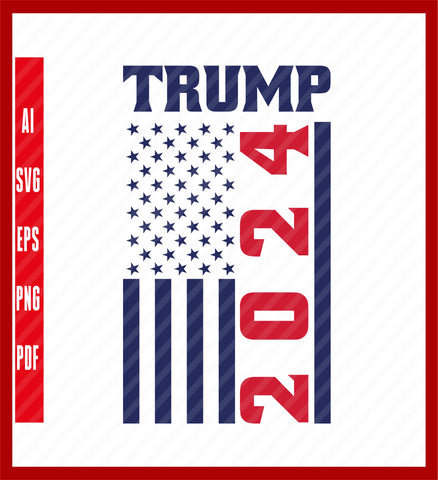 Trump 2024 Tee, Trump Mugshot Shirt, POTUS Mug Shot Tshirt, Save America Tshirt, Political T-Shirt Design Eps, Ai, Png, Svg and Pdf Printable Files
