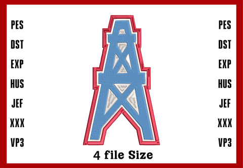 Tennessee Titans Bridge Embroidery, Tennessee Titans Logo Embroidery, NFL football embroidery, Machine Embroidery Design, 4 File sizes- Instant Download & PDF File