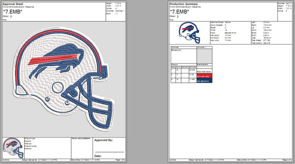 Buffalo Bills Logo Embroidery, NFL football embroidery, Machine Embroidery Design, 4 File sizes- Instant Download & PDF File