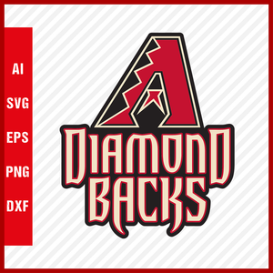 Arizona Diamondbacks MLB Logo svg Baseball Cut Files Clipart