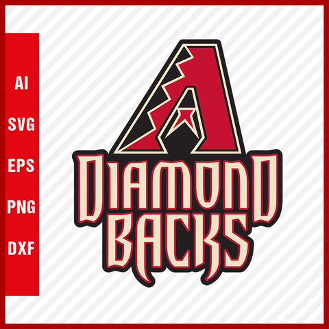 Arizona Diamondbacks MLB Logo svg Baseball Cut Files Clipart