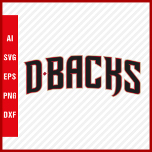 Arizona Diamondbacks MLB Logo svg Baseball Cut Files Clipart