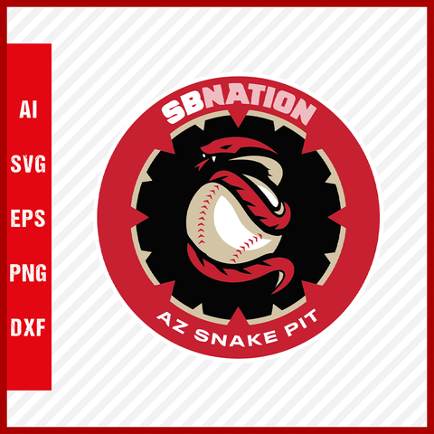 Arizona Diamondbacks MLB Logo svg Baseball Cut Files Clipart