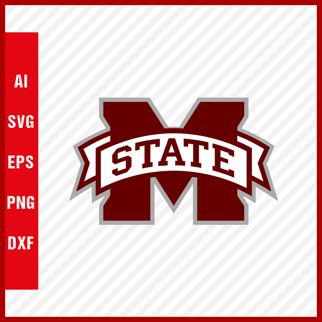 Mississippi State Bulldogs Logo svg NCAA National Collegiate Athletic Association Team Clipart