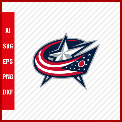 Columbus Blue Jackets Logo Svg NHL National Hockey League Team Clipart