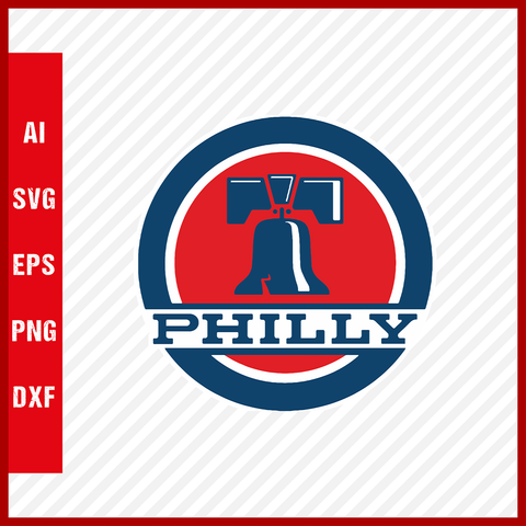 Philadelphia Phillies Logo MLB Svg Cut Files Baseball Clipart