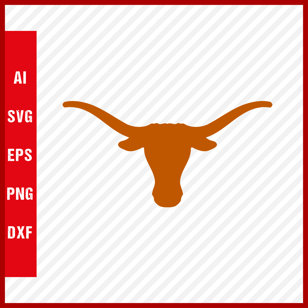 Texas Longhorns Logo svg NCAA National Collegiate Athletic Association Team Clipart
