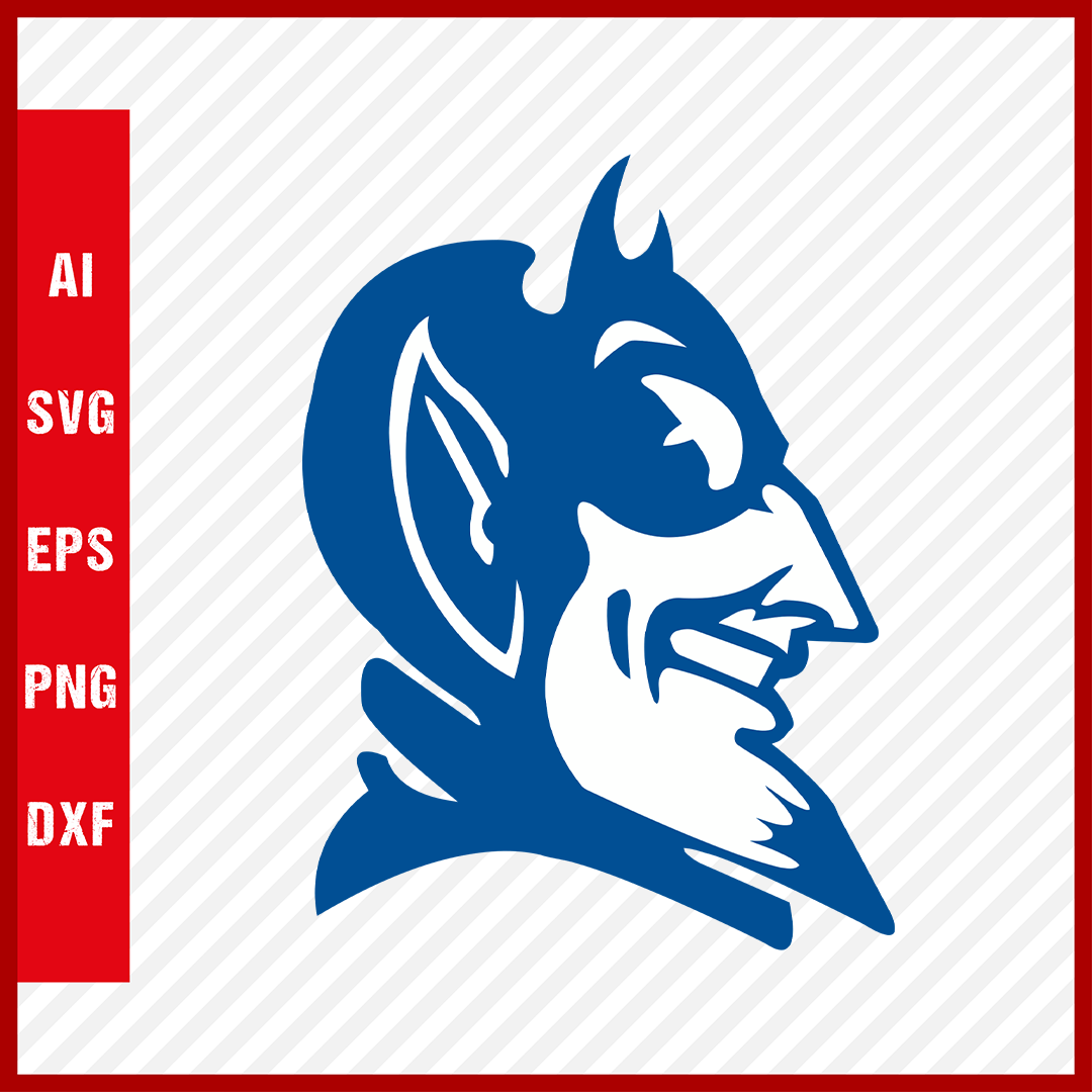 Duke Blue Devils Logo svg NCAA National Collegiate Athletic Association Team Clipart