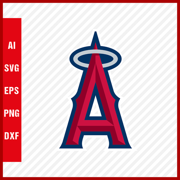 Los Angeles Angels Bundle SVG Digital File, MLB Svg