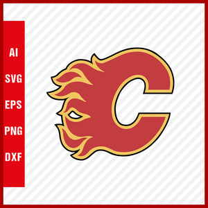 Calgary Flames Logo Svg NHL National Hockey League Team Svg Clipart