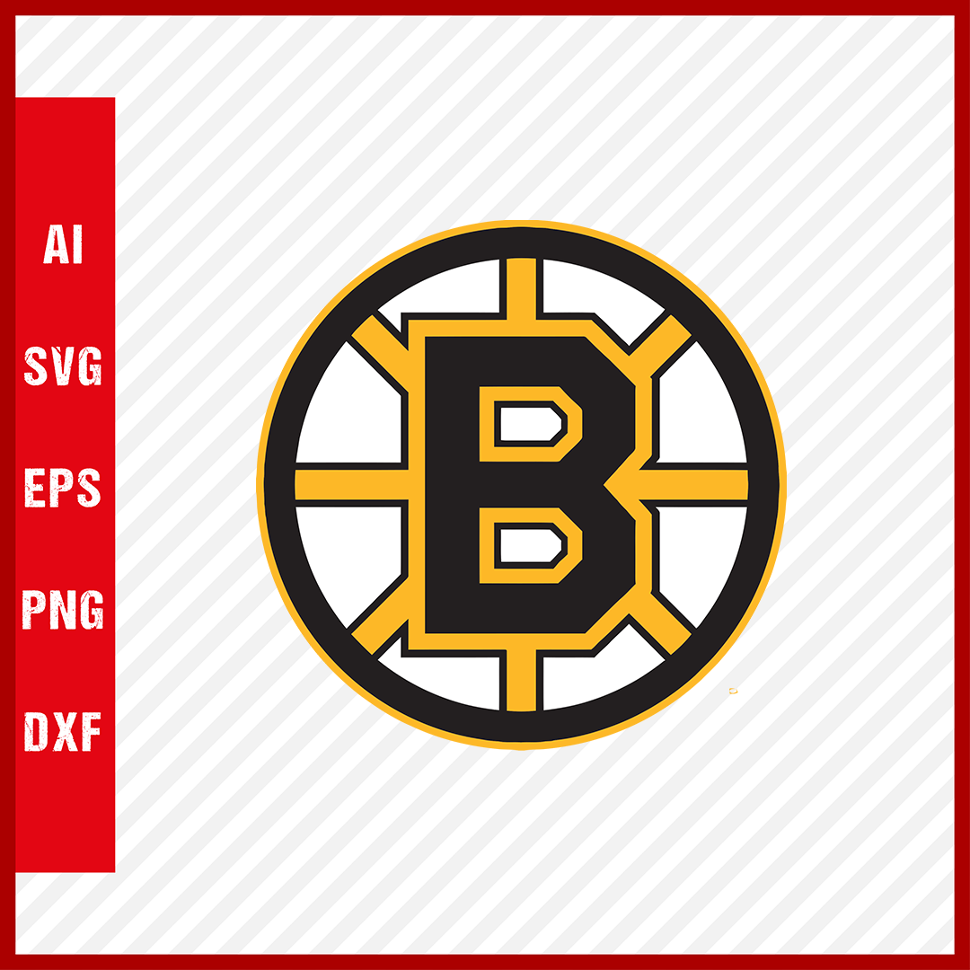 Boston Bruins Logo Hockey Svg NHL National Hockey League Team Svg Clip ...