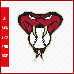 Arizona Diamondbacks MLB Logo svg Baseball Cut Files Clipart