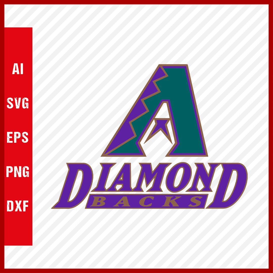Arizona Diamondbacks MLB svg Logo Baseball Clipart – Creativedesignmaker