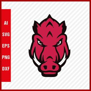 Arkansas Razorbacks Logo svg NCAA National Collegiate Athletic Association Team Clipart