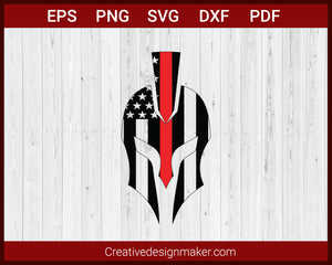 American Firefighter SVG Cricut Silhouette DXF PNG EPS Cut File