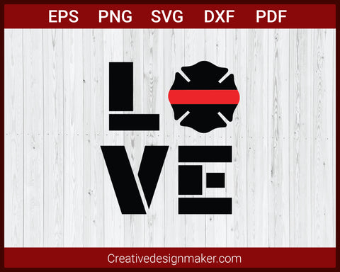 Love T-shirt svg Cut File For Cricut Silhouette eps png dxf Printable Files