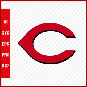 Cincinnati Reds Mlb Svg Cut Files Baseball Clipart