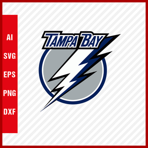 Tampa Bay Lightning Logo Svg NHL National Hockey League Team Svg Clipart