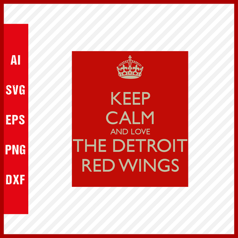 Detroit Red Wings Logo Svg NHL National Hockey League Team Svg Clipart