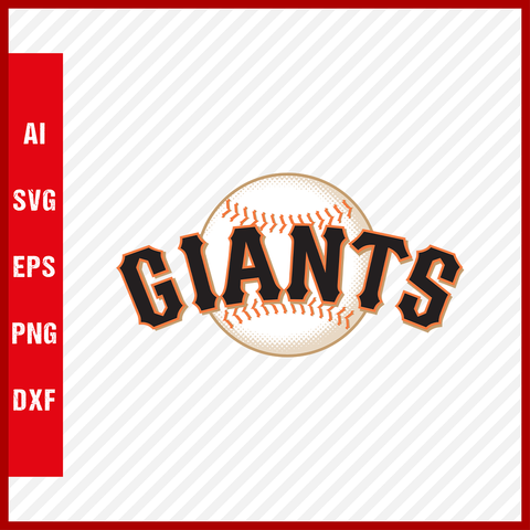 San Francisco Giants Logo MLB Svg Cut Files Baseball Clipart