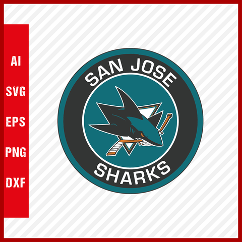 San Jose Sharks Logo Svg NHL National Hockey League Team Svg Clipart