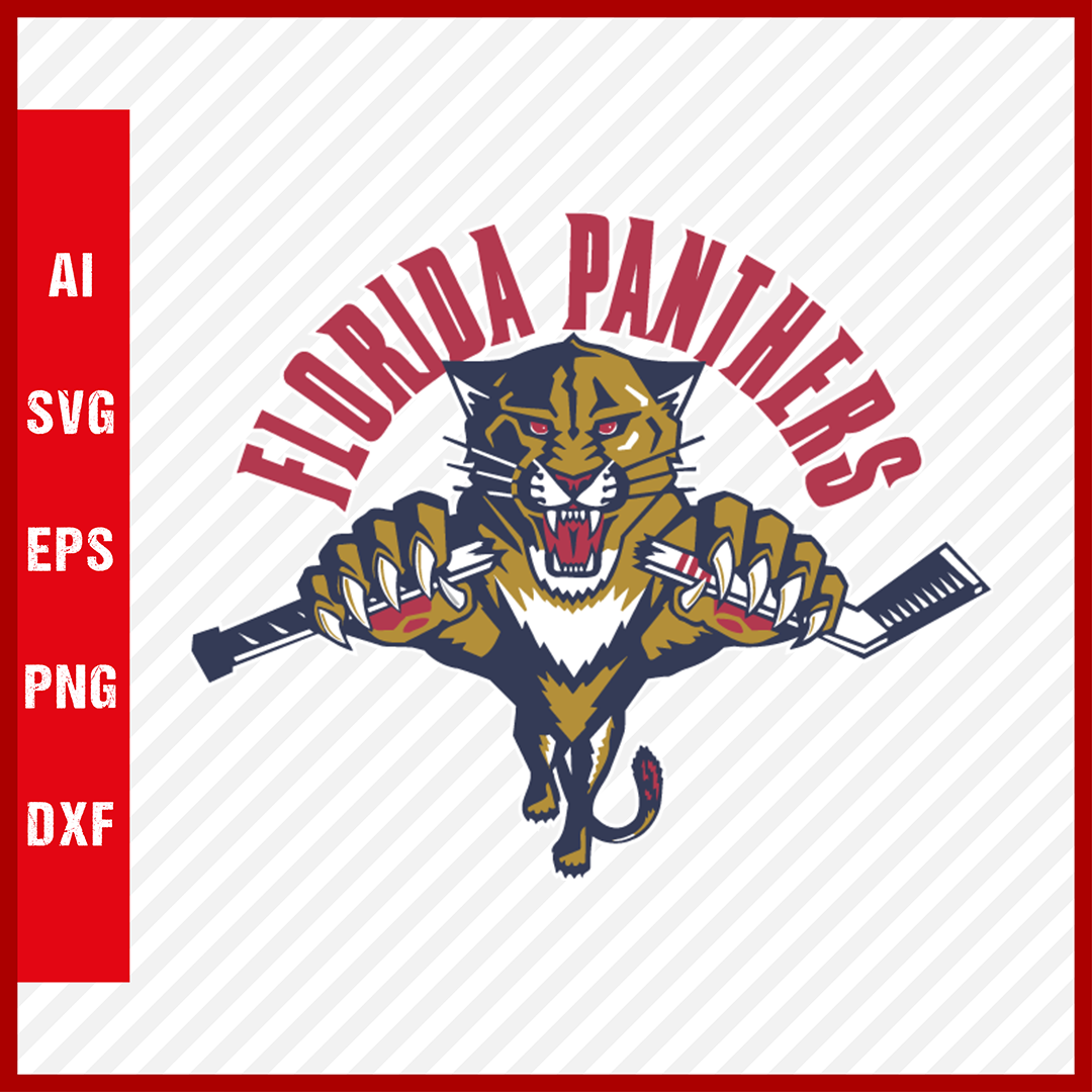 Florida Panthers Svg Logo NHL National Hockey League Team Svg Clipart ...