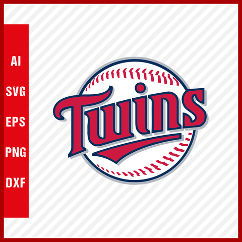 Minnesota Twins Logo MLB Svg Cut Files Baseball Clipart