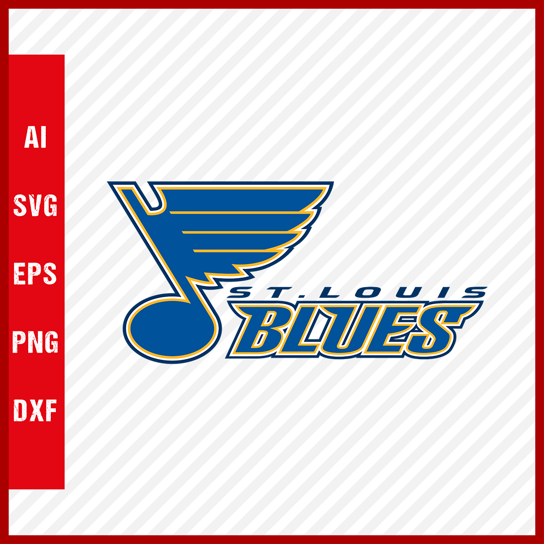 St. Louis Blues Logo Svg NHL National Hockey League Team Svg Clipart