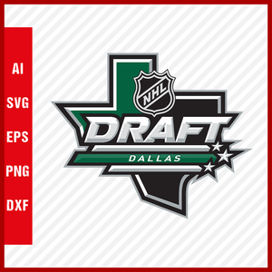 Dallas Stars Svg Logo NHL National Hockey League Team Svg Clipart