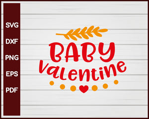 Baby Valentine svg