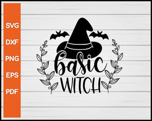 Basic witch Halloween svg