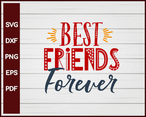 Best Friends Forever School svg