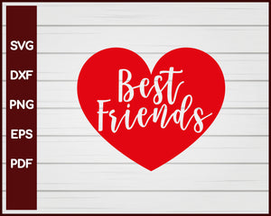 Best Friends Valentine svg