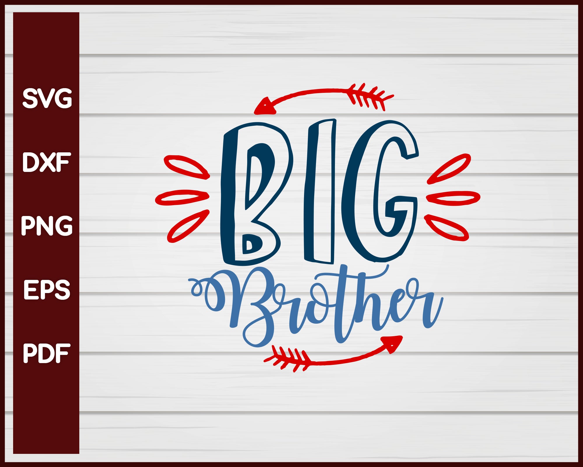 Big Brother School svg