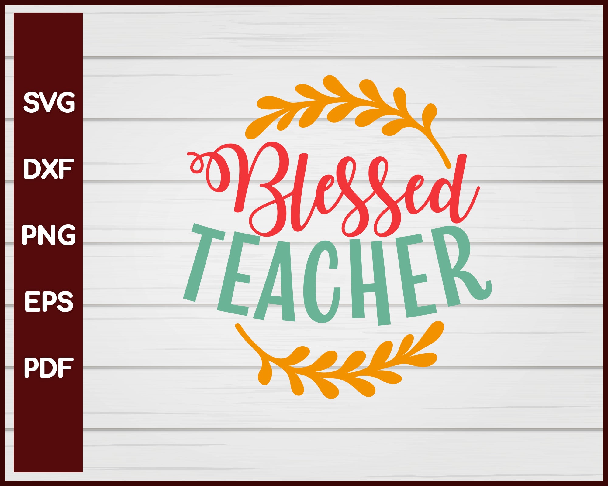 Blessed Teacher School svg