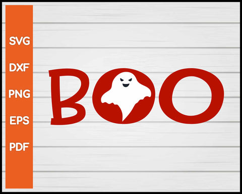 Boo Ghost Halloween svg
