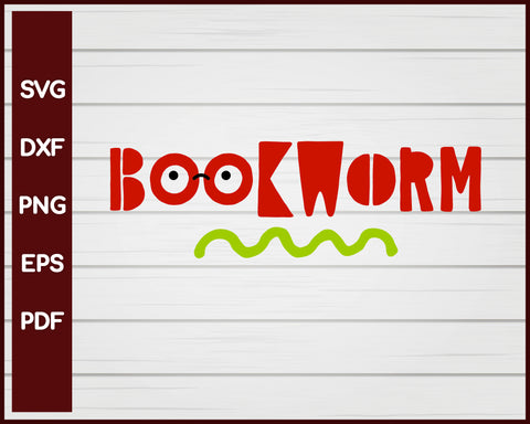 Bookworm School svg