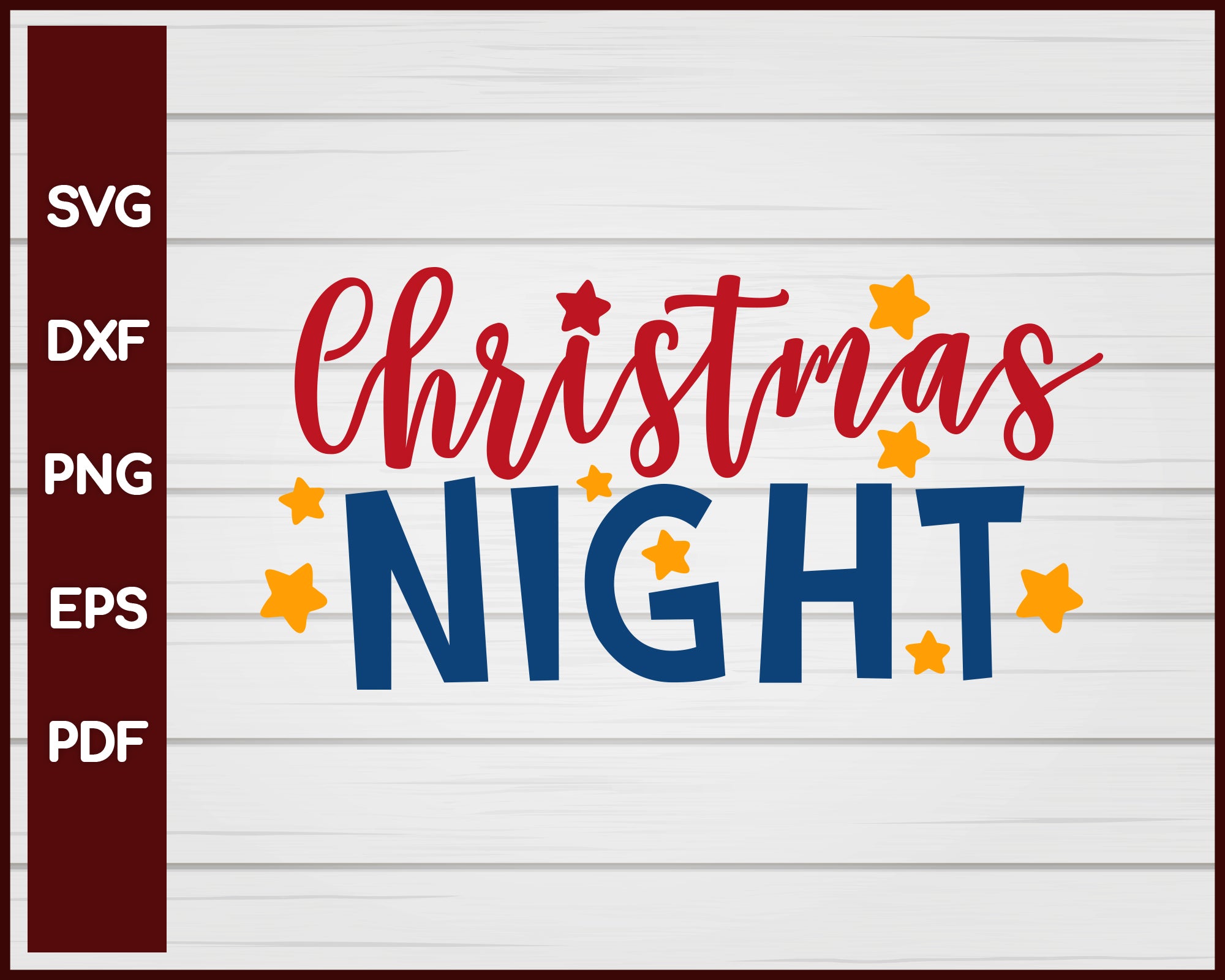 Christmas Night svg