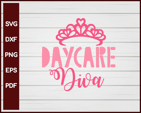 Daycare Diva School svg