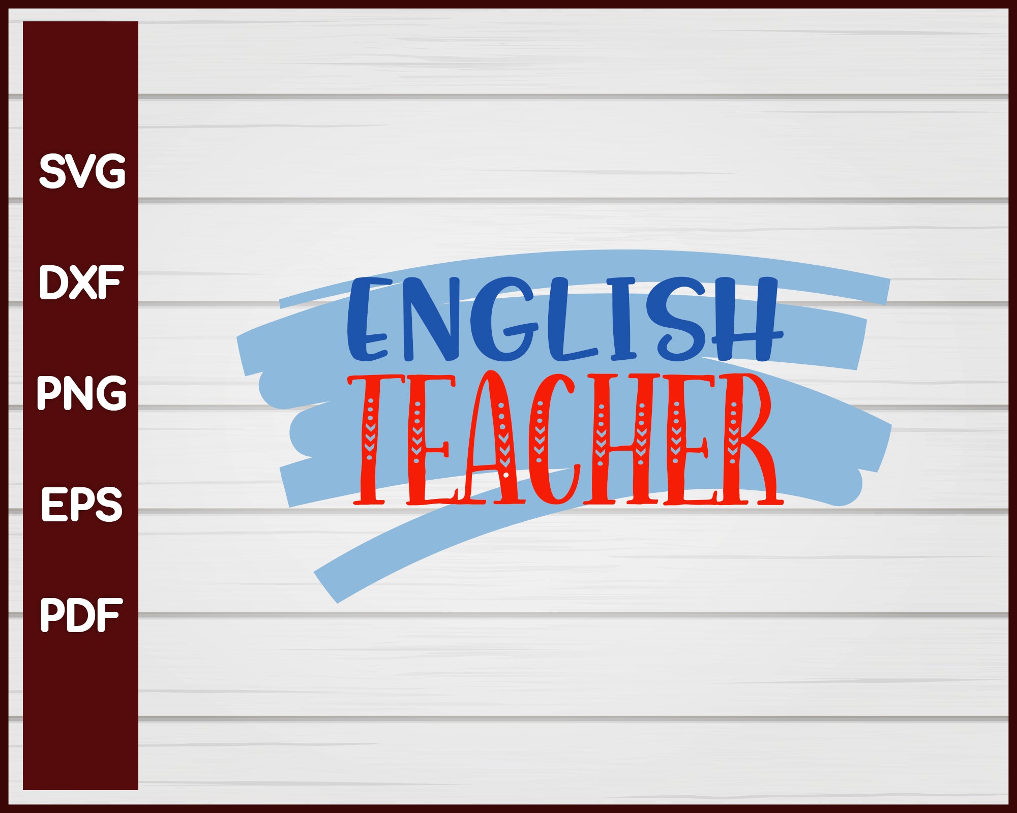 English Teacher svg