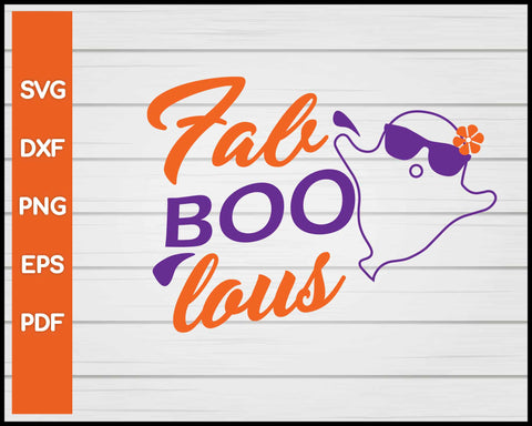 Fab Boo Lous Halloween svg